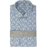 MARVELIS comfort fit overhemd, popeline, lichtblauw dessin