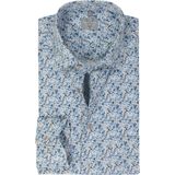 MARVELIS comfort fit overhemd, popeline, lichtblauw dessin