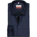 Marvelis - Modern Fit - Overhemd - Blauw - Extra Lange Mouw - 48
