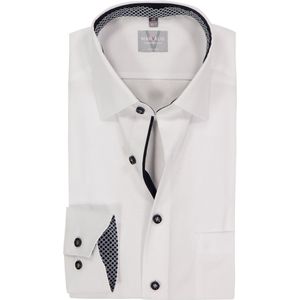 MARVELIS - Comfort Fit - Overhemd - Wit - Strijkvrij