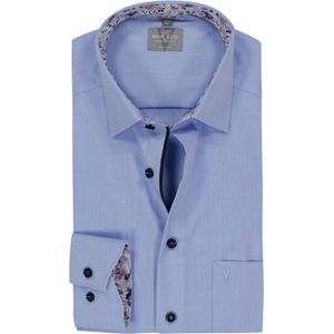 MARVELIS comfort fit overhemd, popeline, lichtblauw