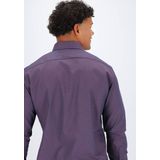 MARVELIS - Modern Fit - Overhemd - Paars - Strijkvrij