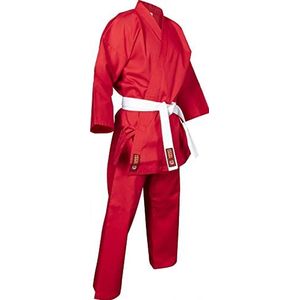 Hayashi karate pak Kirin Kleur: Rood, Maat: 130 cm, Kinderen