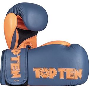 TopTen Bokshandschoenen ""XLP"" - 12 oz, grijs-oranje