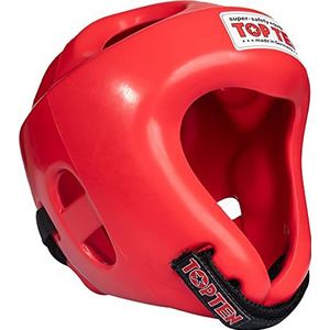 Top Ten Competition Fight helm voor volwassenen, uniseks, rood, L 59-64 cm