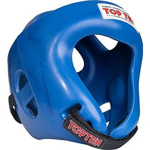 topten Top Ten Competition Fight helm voor volwassenen, uniseks, blauw, M, 55-59 cm