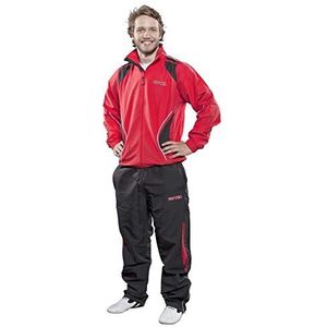 TopTen Fitnesspak - Gr. S = 160 cm, rood-zwart