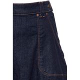 Queen Kerosin - Vintage Denim Swing Rok - A-lijn - Regular Fit