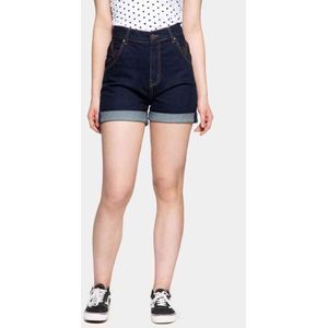 Queen Kerosin Denim Dames shorts