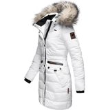 Warm & Waterafstotend Navahoo PAULA PRINCESS Winterjas Dames Volwassen Capuchon Wit