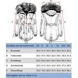 Navahoo - B399 - Winterjas - Warm - Waterafstotend - Met Afneembare Bontkraag