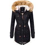 Navahoo - B399 - Winterjas - Warm - Waterafstotend - Met Afneembare Bontkraag