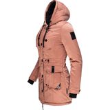 Navahoo - Luluna Prc - Winterjas - Zwart - 100% Polyester, Afneembare Imitatiebont Capuchon