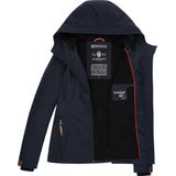 MARIKOO - Tussenjas - Navy - Softshell Jas - Met Capuchon
