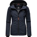 MARIKOO - Tussenjas - Navy - Softshell Jas - Met Capuchon