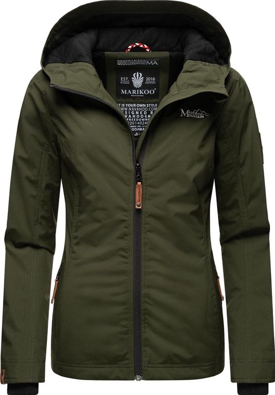 Marikoo Damen Overgangsjas Brombeere