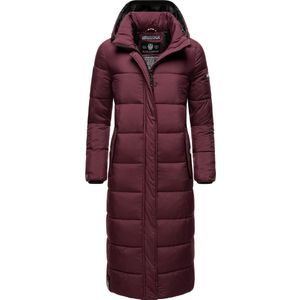Navahoo - Isalie - Winterjas - Wijn - Gewatteerd - Oversized met Afneembare Capuchon