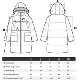 Winterparka - Zwart - 100% Polyester - Gewatteerd met Capuchon