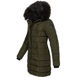 Navahoo dames lange winterjas Lotusblüte Princess – Warm & Elegant