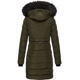 Navahoo dames lange winterjas Lotusblüte Princess – Warm & Elegant