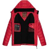 STONE HARBOUR Winterjas 'Zaharoo'  rood / wit