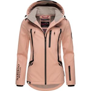 Marikoo Softshelljacke Mount-Cho-Oyu mit abnehmbarer Kapuze