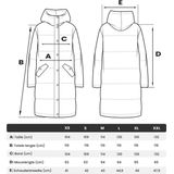 Navahoo - Isalie - Gewatteerde Jas - Dames - Winter - Met Afneembare Capuchon