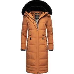 Navahoo - B850 - Gewatteerde Winterjas - Chocolate