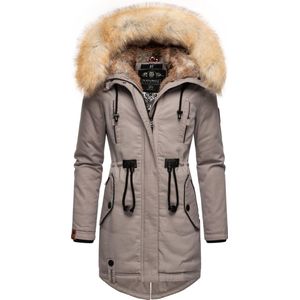 Navahoo - Bombii - Winterjas - Dames - Chique - Imitatiebontkraag