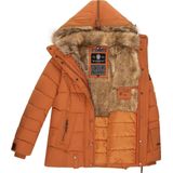 MARIKOO Winterjas 'Nekoo'  cognac / lichtbruin