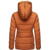 MARIKOO Winterjas 'Nekoo'  cognac / lichtbruin