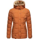 MARIKOO Winterjas 'Nekoo'  cognac / lichtbruin