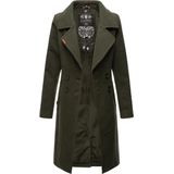 Navahoo - Wooly - Dames Trenchcoat - Premium Wintermantel - Elegante Pasvorm