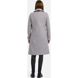 Marikoo - Navahoo B661 - Dames Mantel - Zink-grijs - Trenchcoat