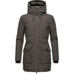 Navahoo Blizzardstorm Warme winterjas voor dames, XS-3XL, zwart, XS