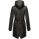 Navahoo - Flower of Ocean - Regenjas - Blauw - Waterdicht, Gevoerd, Met Capuchon