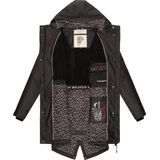 Navahoo - Flower of Ocean - Regenjas - Blauw - Waterdicht, Gevoerd, Met Capuchon