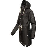 Navahoo - Flower of Ocean - Regenjas - Blauw - Waterdicht, Gevoerd, Met Capuchon