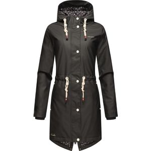 Navahoo - Flower of Ocean - Regenjas - Blauw - Waterdicht, Gevoerd, Met Capuchon