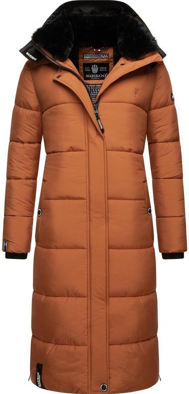 Marikoo - Reliziaa - Winterjas - Lange Gewatteerde Jas - Met Afneembare Capuchon