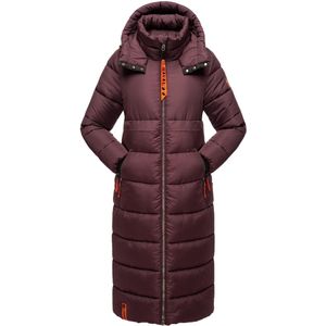 NAVAHOO Wintermantel  oranje / bordeaux