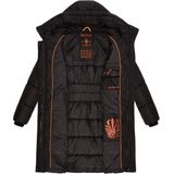 MARIKOO Wintermantel 'Yuikoo'  zwart