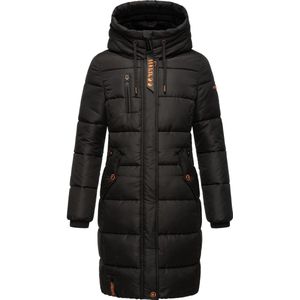 MARIKOO Wintermantel 'Yuikoo'  zwart