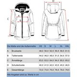 Marikoo Outdoorjacke Honigbeere sportliche Übergangsjacke mit Kapuze