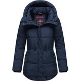 Marikoo - Gewatteerd Damesjack - Winterjas - Waterafstotend - Zwart - Polyester