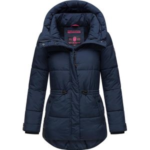 Marikoo - Gewatteerd Damesjack - Winterjas - Waterafstotend - Zwart - Polyester