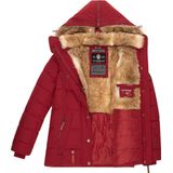 Marikoo - Nekoo - Winterjas - Dames - Met Afneembare Capuchon - Imitatiebont