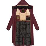 NAVAHOO Wintermantel 'Hokulanii'  bordeaux
