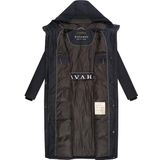 Navahoo - Wolkenfrost - Winterjas - Donkerblauw - Extra Lang met Capuchon