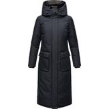 Navahoo - Wolkenfrost - Winterjas - Donkerblauw - Extra Lang met Capuchon